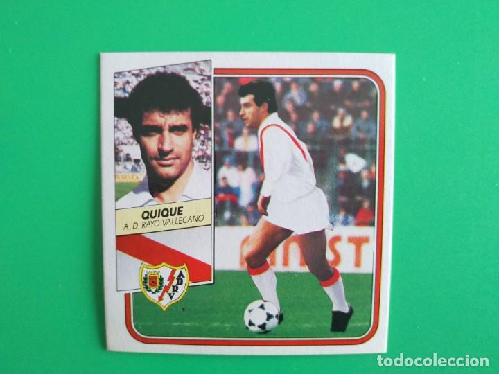 Figurine di Calcio: Cromo fichaje 17 Quique liga Este 89 90 1989 1990