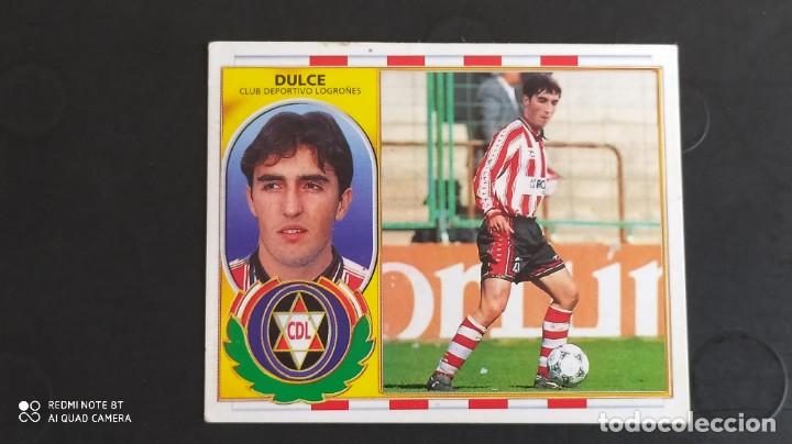 Cromos de f&uacute;tbol: FICHAJE 9 DULCE LOGRO&Ntilde;ES ESTE 96 97 1996 1997 - Foto 1