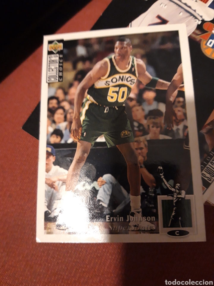 Cromos de f&uacute;tbol: JOHNSON UPPER deck 1994 1995 94 95 94 - Foto 1