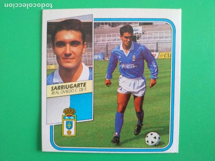 Football Stickers: Cromo coloca Sarriugarte liga este 89 90 1989 1990