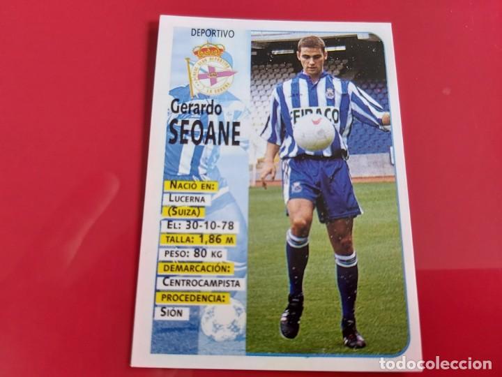 Football Stickers: LIGA 1998 1999 98 99 CROMOS FUTBOL PANINI N&ordm;415 SEOANE-DEPORTIVO ULTIMOS FICHAJES SIN PEGAR