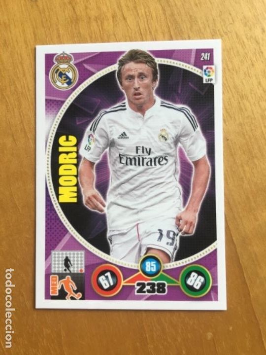 Cromos de f&uacute;tbol: Adrenalyn 14-15 Modric - Foto 1