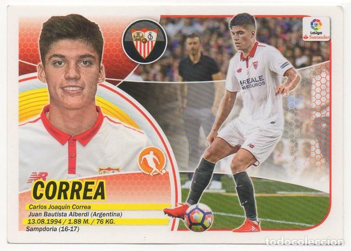 Cromos de f&uacute;tbol: ESTE 16-17 COLOCA CORREA. NUNCA PEGADO. - Foto 1
