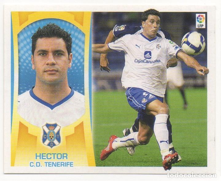 Cromos de f&uacute;tbol: ESTE 09-10 COLOCA H&Eacute;CTOR. NUNCA PEGADO. - Foto 1