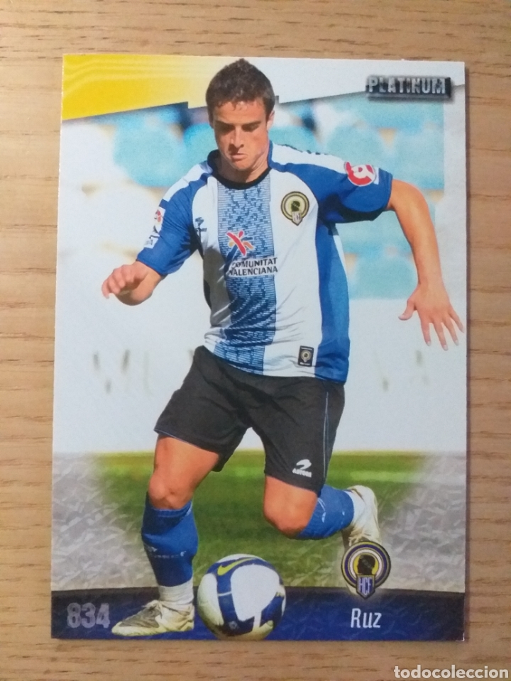 Cromos de F&uacute;tbol: F&Uacute;TBOL CROMO N&ordm; 834 RUZ H&Eacute;RCULES C.F. MUNDICROMO 2008 2009