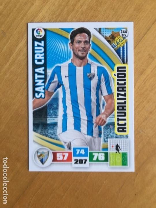 Cromos de f&uacute;tbol: Adrenalyn 15-16 Santa Cruz actualizacion