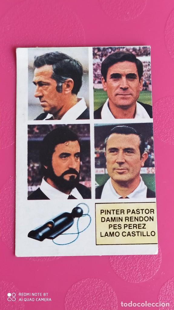 Figurine di Calcio: ARBITRO PINTER RENDON PES PEREZ LAMO ESTE 82 83 1982 1983 RECUPERADO
