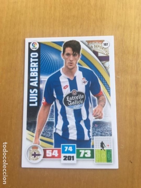 Cromos de f&uacute;tbol: Adrenalyn 15-16 Luis Alberto - Foto 1