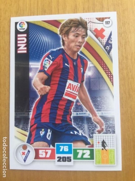 Cromos de f&uacute;tbol: Adrenalyn 15-16 Inui - Foto 1