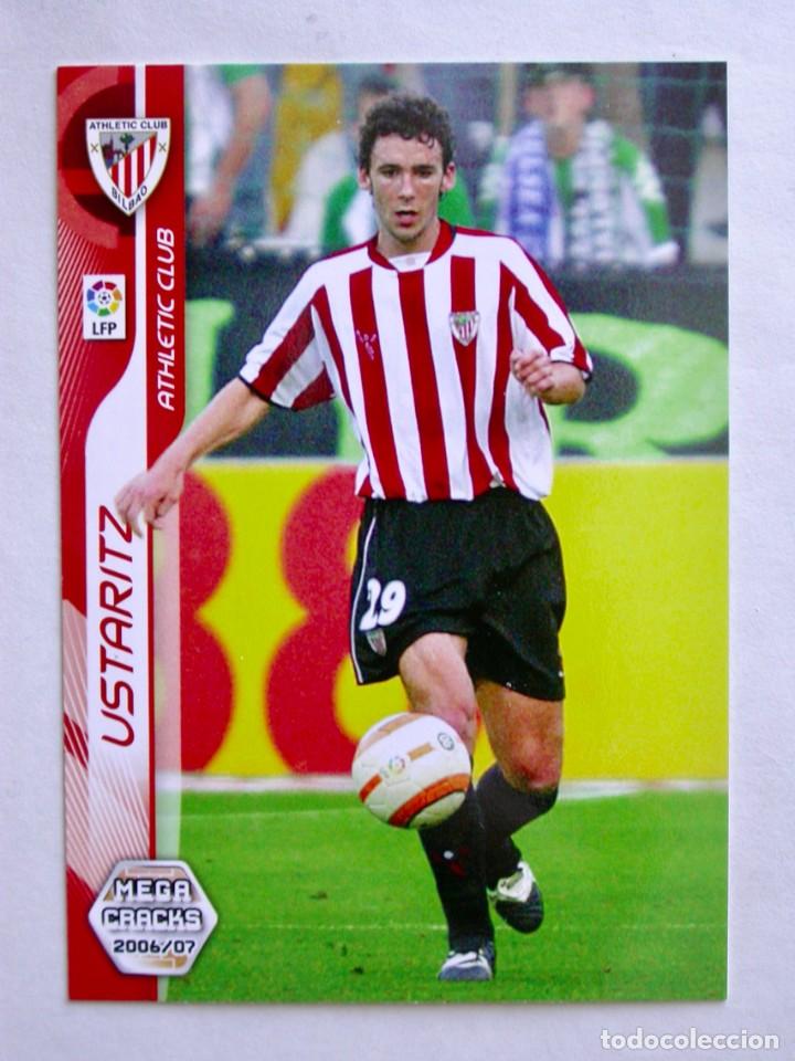 Cromos de f&uacute;tbol: 8 USTARITZ DEL ATHLETIC DE MEGACRACKS 2006-2007 DE PANINI - Foto 1