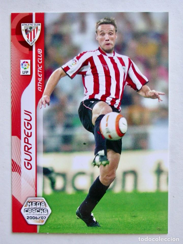 Cromos de f&uacute;tbol: 12 GURPEGUI DEL ATHLETIC DE MEGACRACKS 2006-2007 DE PANINI - Foto 1