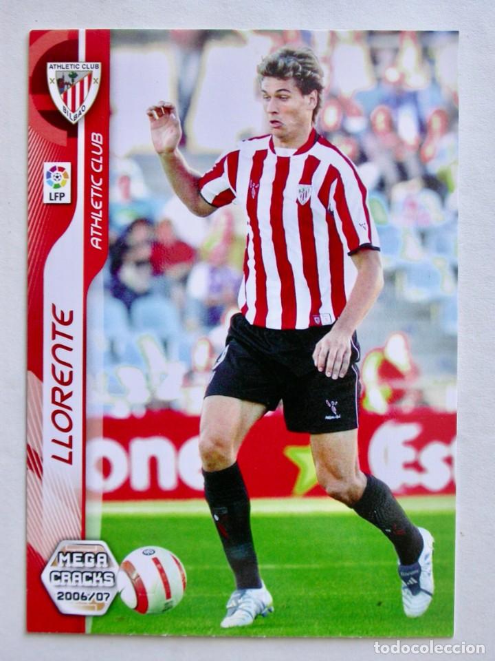 Cromos de f&uacute;tbol: 16 LLORENTE DEL ATHLETIC DE MEGACRACKS 2006-2007 DE PANINI - Foto 1