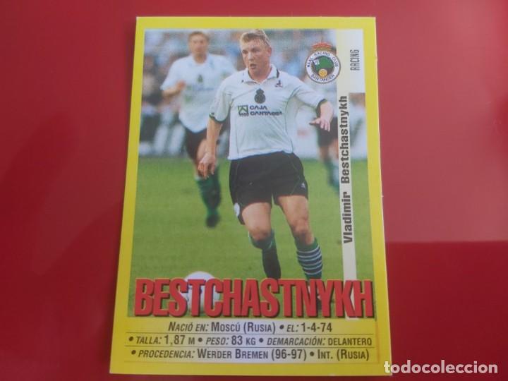 Cromos de Futebol: LIGA 1999 2000 99 00 CROMOS FUTBOL PANINI N&ordm;283 BESTCHASTNYKH RACING DE SANTANDER SIN PEGAR