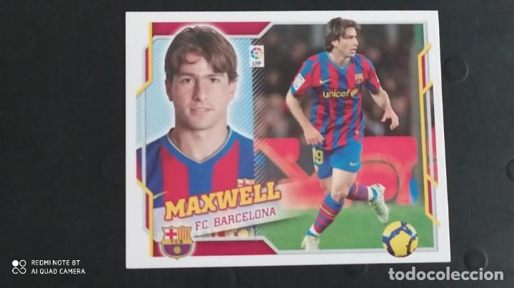 Cromos de f&uacute;tbol: 8 MAXWELL BARCELONA ESTE 10 11 2010 2011 - Foto 1