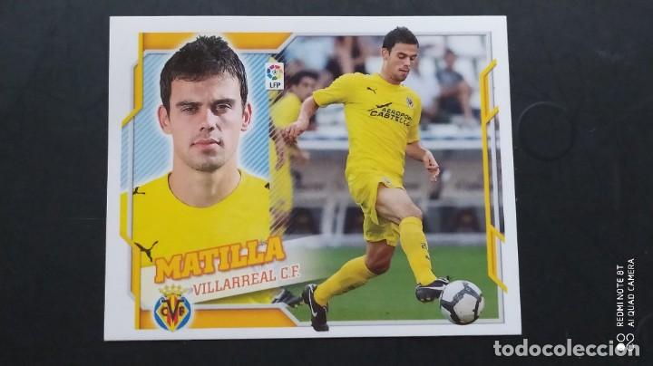 Football Stickers: COLOCA 9 B MATILLA VILLARRREAL 10 11 2010 2011