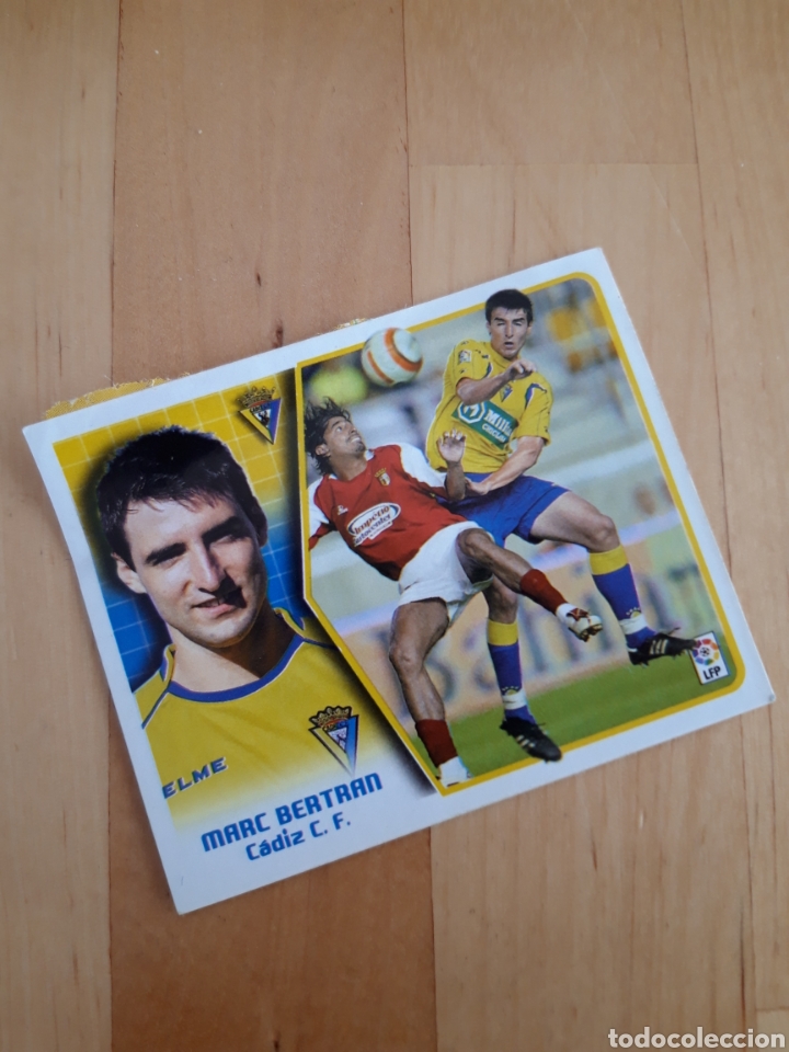 Cromos de f&uacute;tbol: Marc bertran C&aacute;diz 2005 2006 05 06 VENTANILLA - Foto 1