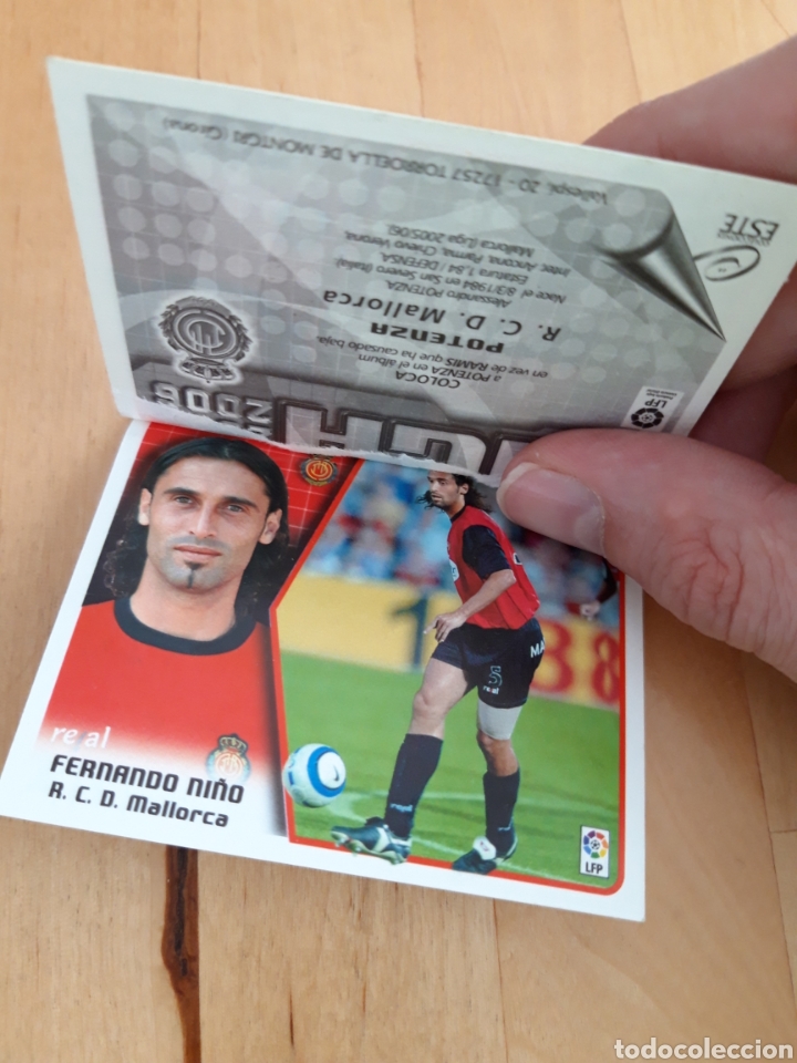 Cromos de f&uacute;tbol: Potenza Mallorca este 05 06 2005 2006 VENTANILLA - Foto 2