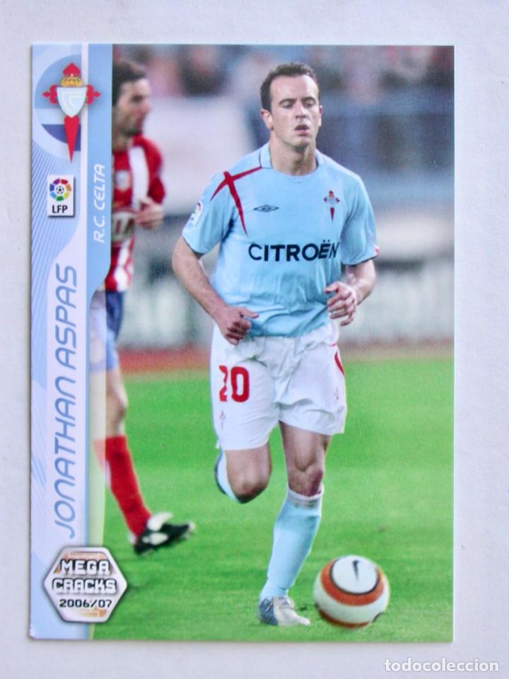 Cromos de f&uacute;tbol: 82 JONATHAN ASPAS DEL CELTA DE MEGACRACKS DEL 2006-2007 DE PANINI - Foto 1