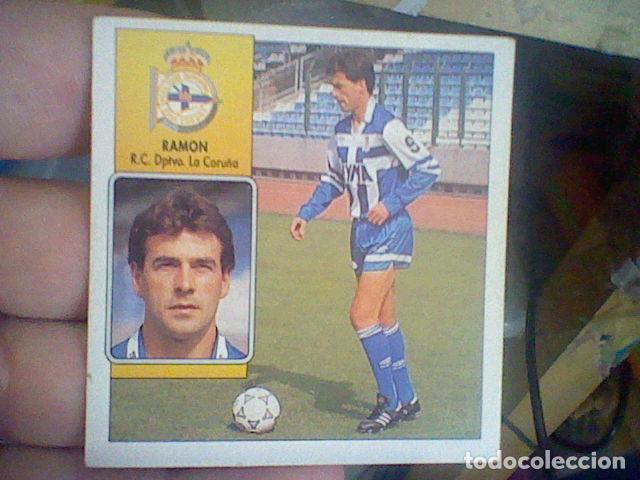 Cromos de Futebol: ED ESTE SIN PEGAR NUNCA LIGA 92 93 1992 DEPORTIVO CORU&Ntilde;A RAMON VERSION DIFICIL
