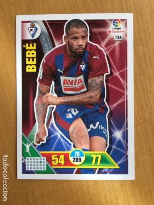 Cromos de f&uacute;tbol: Adrenalyn 16-17 Beb&eacute; - Foto 1