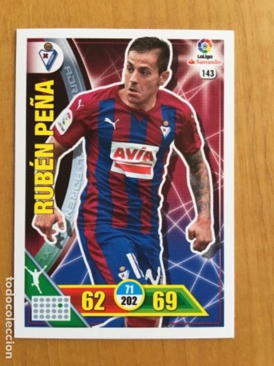 Cromos de f&uacute;tbol: Adrenalyn 16-17 Rub&eacute;n Pe&ntilde;a - Foto 1