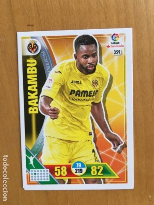 Cromos de f&uacute;tbol: Adrenalyn 16-17 Bakambu - Foto 1