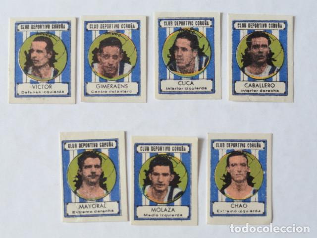 7 cromos pequeño formato. club deportivo la cor - Compra venta en  todocoleccion