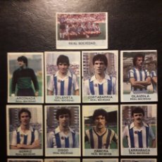 Cromos de Fútbol: CROMOS REAL SOCIEDAD EQUIPO COMPLETO. MATEO MIRETE 1982/1983 82/83. DESPEGADOS. VER FOTOS