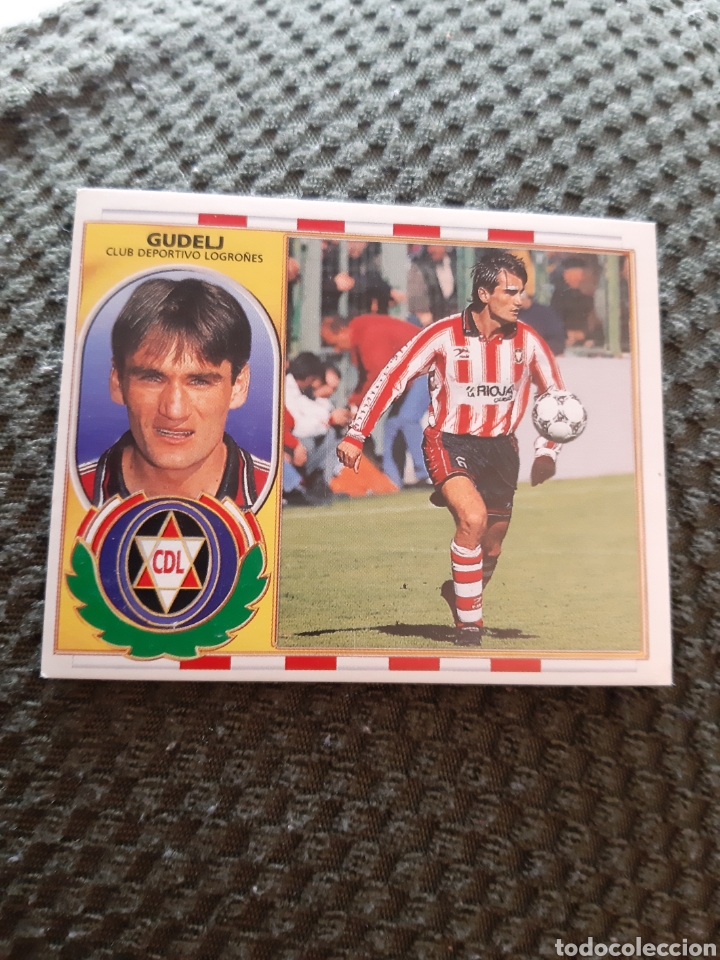 Cromos de f&uacute;tbol: EDICIONES ESTE 96 97 GUDELJ LOGRO&Ntilde;ES NUEVO - Foto 1
