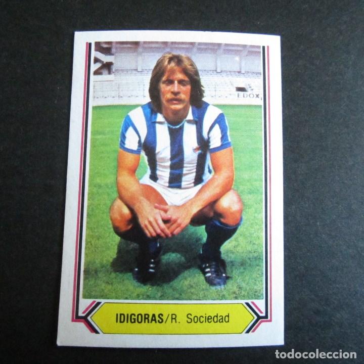Cromos de Futebol: EDICIONES ESTE. LIGA 80-81. NUEVO. IDIGORAS-REAL SOCIEDAD.