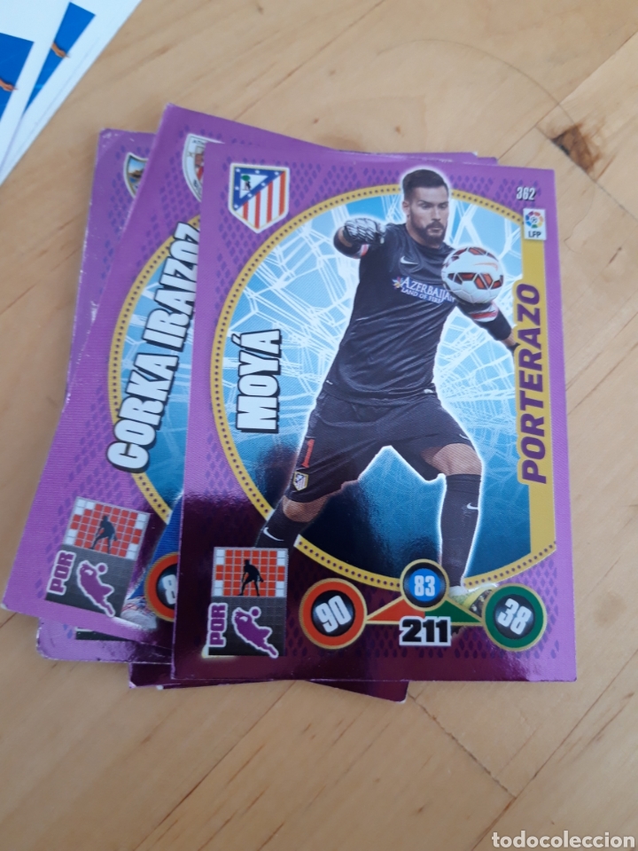 Cromos de Futebol: Moya 362 porterazo ADRENALYN 2014 2015 14 15
