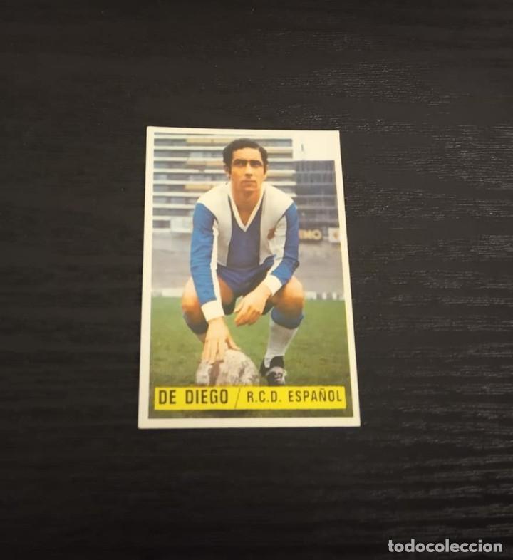 Cromos de f&uacute;tbol: -ESTE 74-75 : DE DIEGO ( ESPA&Ntilde;OL ) - Foto 1