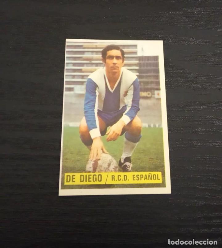 Cromos de f&uacute;tbol: -ESTE 74-75 : DE DIEGO ( ESPA&Ntilde;OL ) - Foto 1