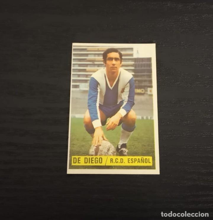Cromos de f&uacute;tbol: -ESTE 74-75 : DE DIEGO ( ESPA&Ntilde;OL ) - Foto 1