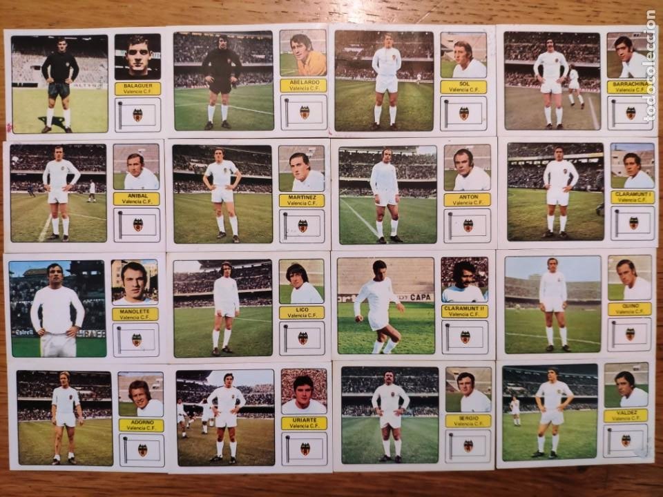 LOTE DE CROMOS. CROMOS SUELTOS; 1,50 . FÚTBOL. CAMPEONATO DE LIGA 1973 -  74. EDITORIAL FHER, 1973. (Coleccionismo Deportivo/Álbumes y Cromos de  Deportes/Cromos de Fútbol): Manuscrito