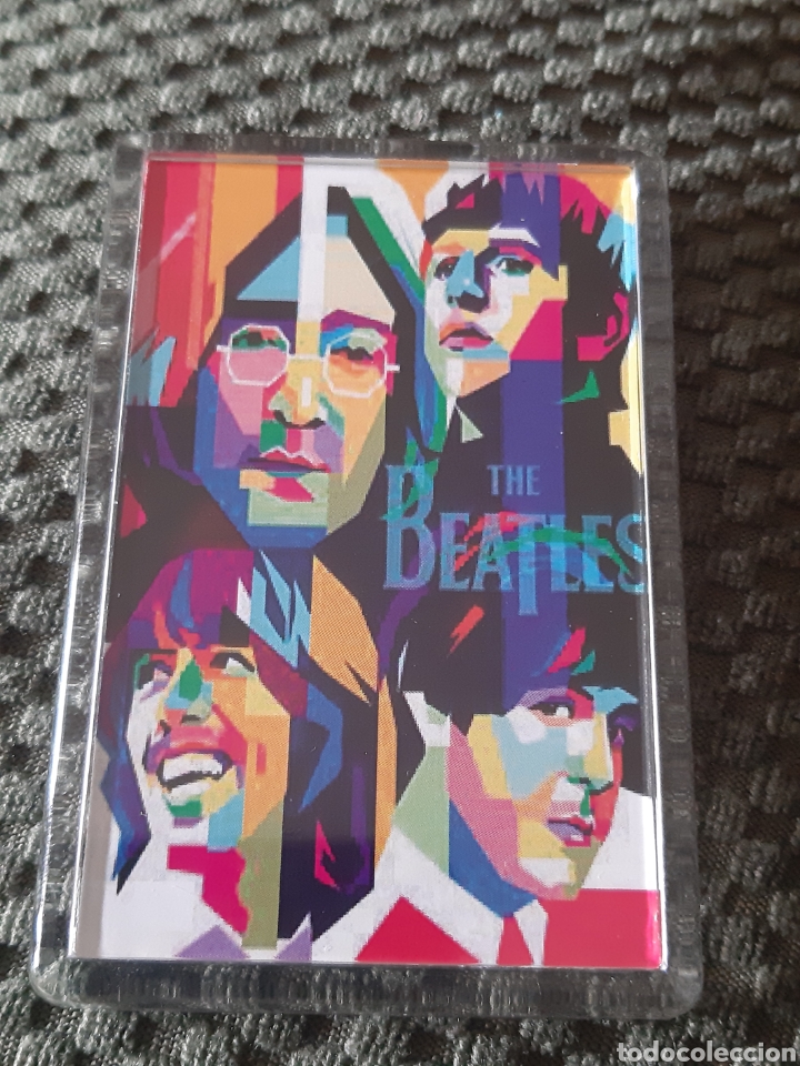 Cromos de f&uacute;tbol: IMAN METACRILATO NEVERA FRIDGE PRECIOSO NUEVO THE BEATLES