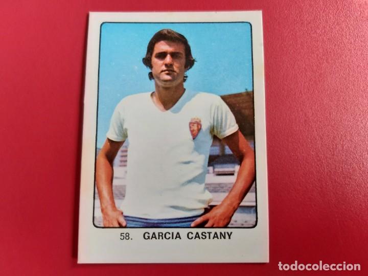 Fu&szlig;ball-Sticker: CAMPEONES DEL DEPORTE MUNDIAL CROMOS N&ordm;58 GARCIA CASTANY-ZARAGOZA EDICIONES KEISA 1974 SIN PEGAR