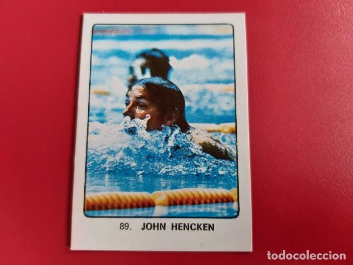 Fu&szlig;ball-Sticker: CAMPEONES DEL DEPORTE MUNDIAL CROMOS N&ordm;89 JOHN HENCKEN EDICIONES KEISA 1974 SIN PEGAR