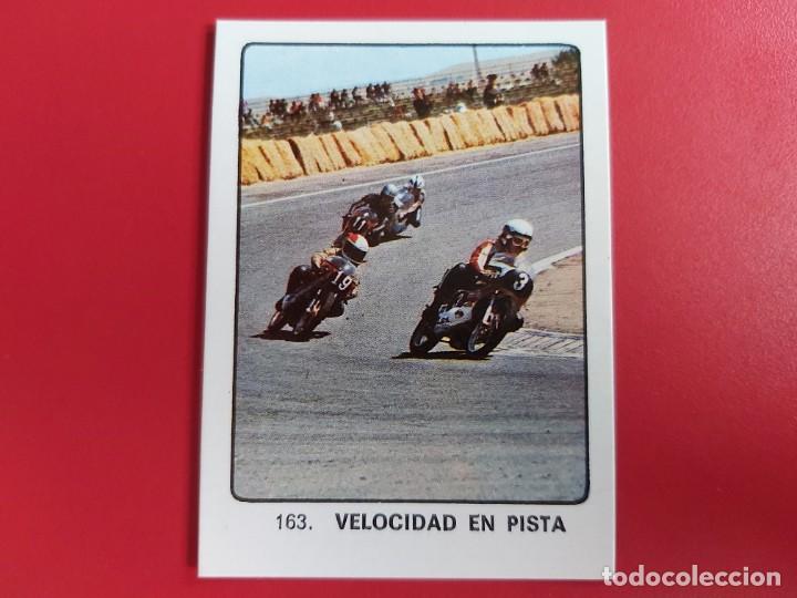 Fu&szlig;ball-Sticker: CAMPEONES DEL DEPORTE MUNDIAL CROMOS N&ordm;163 VELOCIDAD EN PISTA EDICIONES KEISA 1974 SIN PEGAR