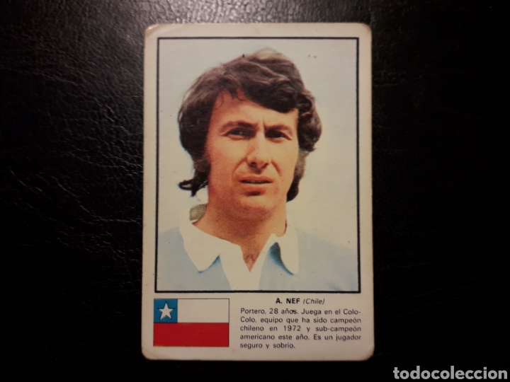 Cromos de f&uacute;tbol: NEF CHILE ASES DEL X MUNDIAL DE F&Uacute;TBOL ALEMANIA 74. FHER DISGRA. SIN PEGAR. VER FOTOS
