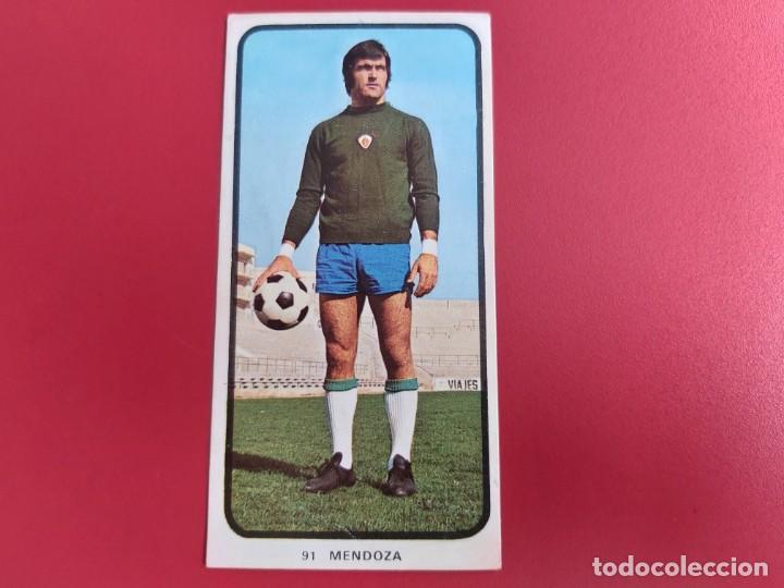 Football Stickers: CAMPEONATOS NACIONALES FUTBOL 1973-1974 CROMO N&ordm;91 MENDOZA-ELCHE RUIZ ROMERO
