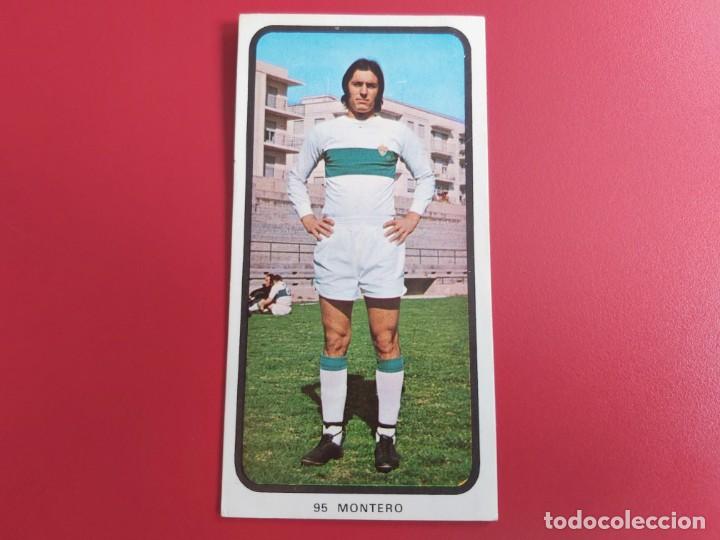 Cartes &agrave; collectionner de Football: CAMPEONATOS NACIONALES FUTBOL 1973-1974 CROMO N&ordm;95 MONTERO-ELCHE RUIZ ROMERO