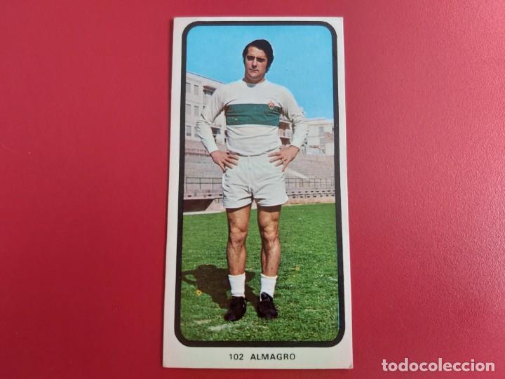 Cartes &agrave; collectionner de Football: CAMPEONATOS NACIONALES FUTBOL 1973-1974 CROMO N&ordm;102 ALMAGRO-ELCHE RUIZ ROMERO