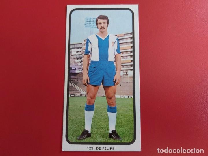 Cartes &agrave; collectionner de Football: CAMPEONATOS NACIONALES FUTBOL 1973-1974 CROMO N&ordm;129 DE FELIPE-ESPA&Ntilde;OL RUIZ ROMERO