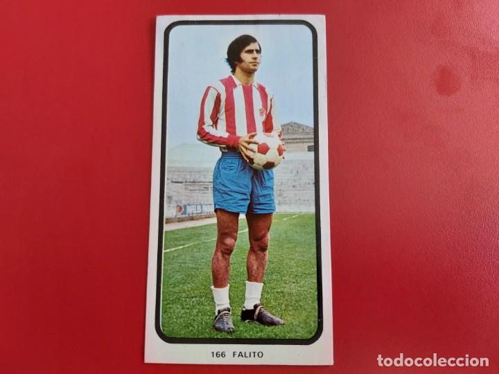 Football Stickers: CAMPEONATOS NACIONALES FUTBOL 1973-1974 N&ordm;166 FALITO-GRANADA RUIZ ROMERO