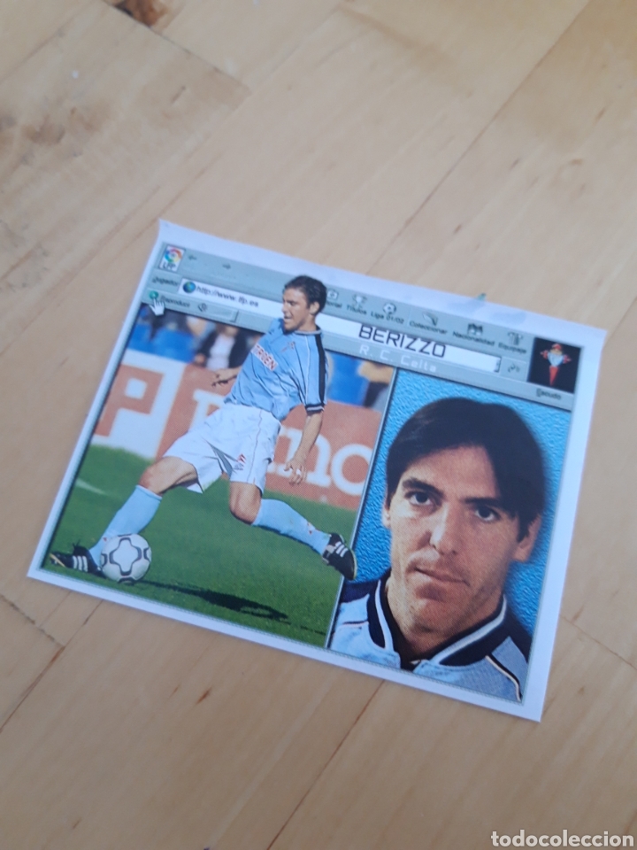 Cromos de f&uacute;tbol: Berizzo celta ESTE 2001 2002 01 02 VENTANILLA - Foto 1