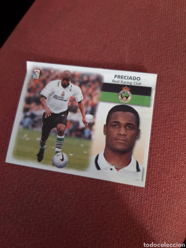 Cromos de f&uacute;tbol: Preciado Racing de Santander Racing de Santander este 99 00 2000 1999 VENTANILLA - Foto 1