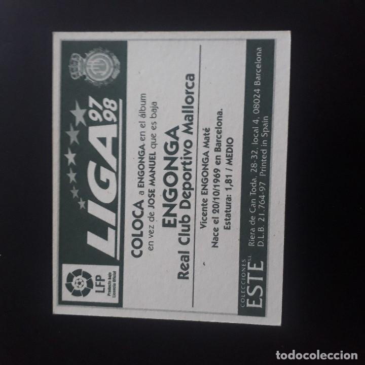Cromos de f&uacute;tbol: engonga coloca mallorca 97-98 este sin pegar - Foto 2
