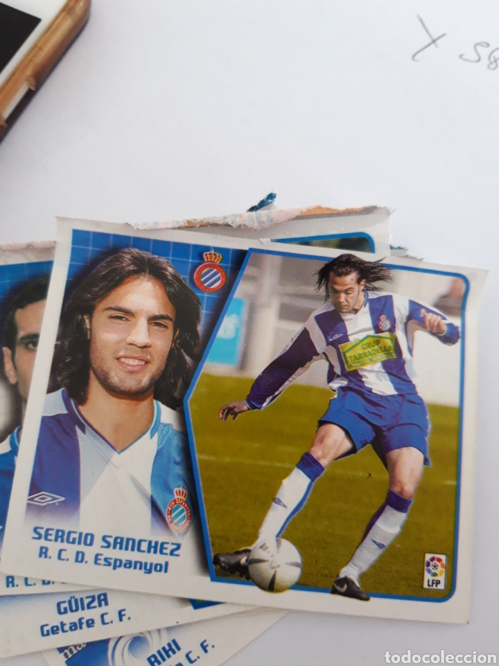 Cromos de f&uacute;tbol: Sergio S&aacute;nchez espa&ntilde;ol sergio sanchez 2005 2006 05 06 VENTANILLA ESTE - Foto 1