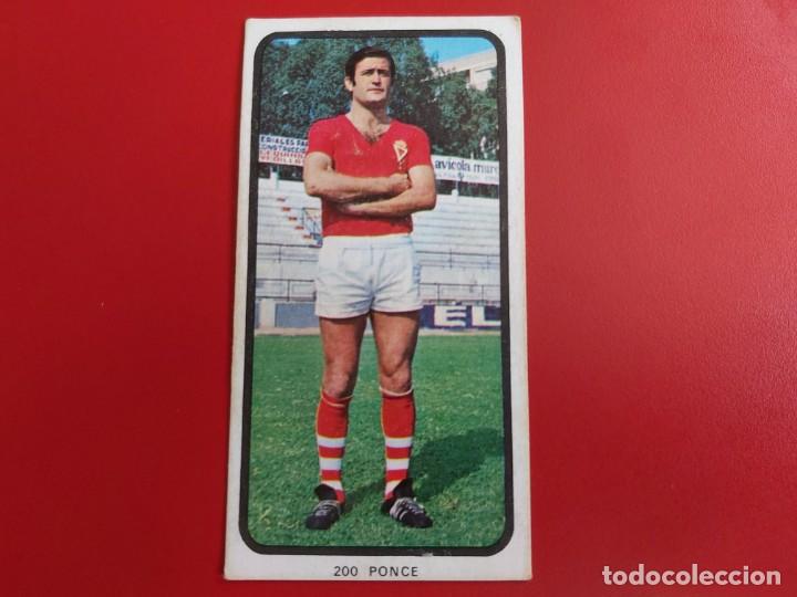 Cartes &agrave; collectionner de Football: CAMPEONATOS NACIONALES FUTBOL 1973-1974 N&ordm;200 PONCE-MURCIA RUIZ ROMERO